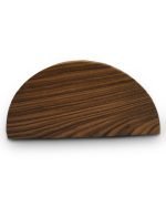 Farmhouse Semi Circle Floating Shelf With Corbel - Image 2