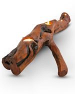 Extra Long Multi Tealight Holder From Salvaged Pear - Image 4