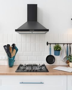 Salvaged Acacia Utensils Holder Painted In Teal