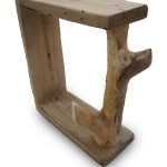 Floating Box Shelf With Branch On One Side