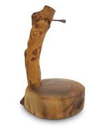 Cherry Wood Essential Oil Burner With Copper Bowl - Image 2