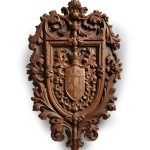 Hand Carved Family Coat of Arms/Crest