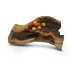 Large Bowl Carved Out Of Salvaged Mulberry