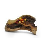 Large Bowl Carved Out Of Salvaged Mulberry